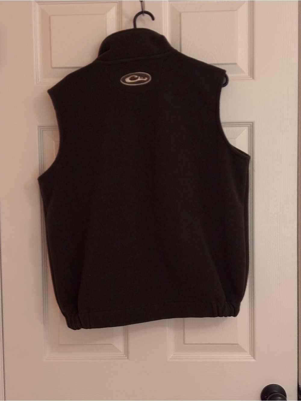 Drake Waterfowl Fleece Vest Mens Small Dark Green Hunting Outdoor Magnattach - Picture 2 of 2